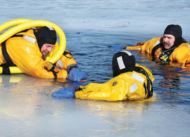 Ice Rescue Drill - February 2009